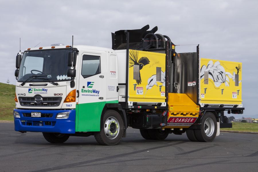 Hino 500 MANCO Glass Collection Vehicle (NZ) '2008